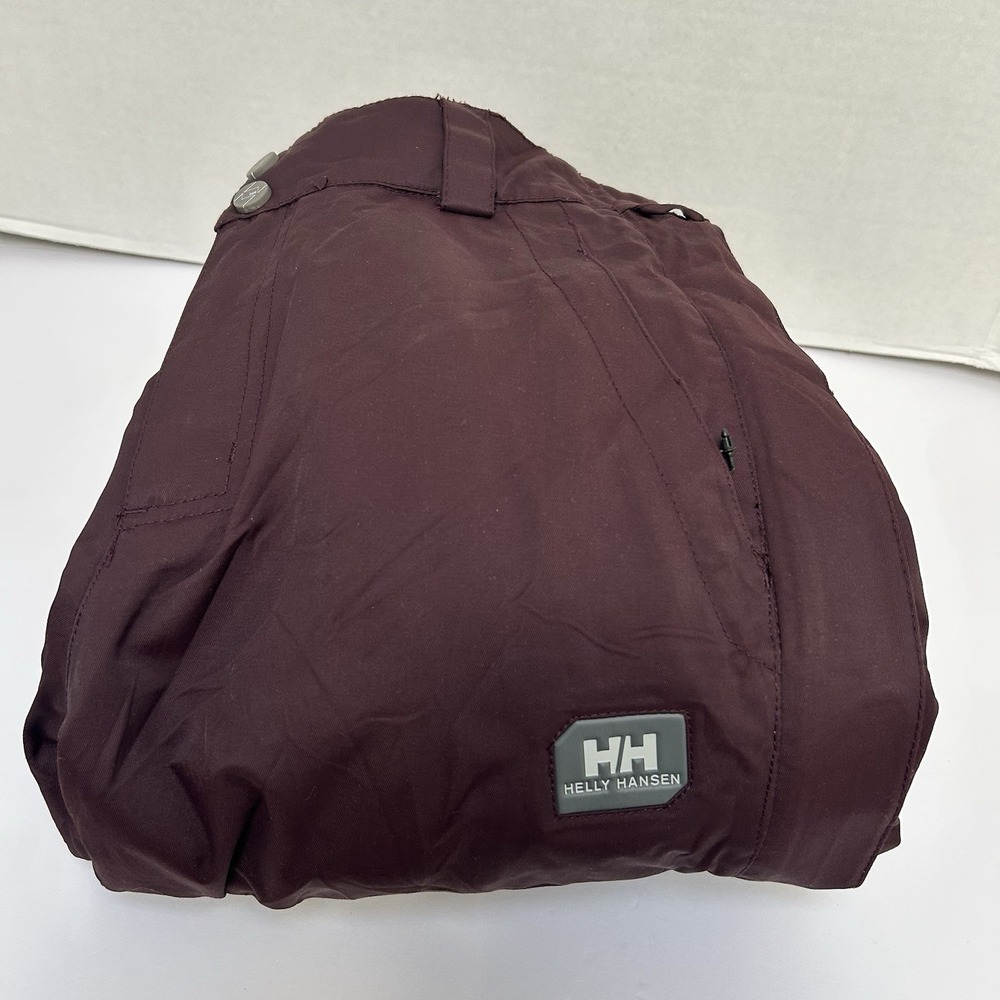 Helly Hansen Helly Tech Ski Bib Overall Grape Perfect Balance Adjustable Size XS